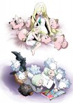 __lillie_lusamine_clefairy_melony_snom_and_2_more_pokemon_and_3_more_drawn_by_akanboh__sample-...jpg