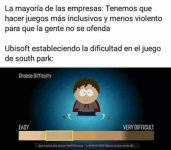 ubisoft estableciendo la dificultad de su juego.jpeg