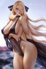 __cynthia_pokemon_and_2_more_drawn_by_olchas__8a1850201d8632df670ee7992a3d296f.jpg