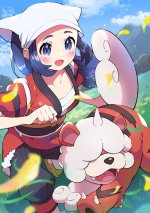 __akari_and_hisuian_growlithe_pokemon_and_2_more_drawn_by_pon_yui__sample-cb561eb535634f6c4715...jpg