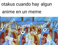 Otakos pidiendo name meme.jpeg