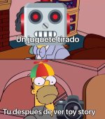 un juguete tirado y tu despues de ver toy story.jpg