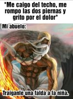 traiganle una falda a la nene meme.jpg