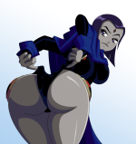 Raven butt tease.png