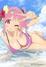 yande.re 1060094 sample bikini hozuki_kaede imamura_ryou onii-chan_wa_oshimai! swimsuits wet.jpg