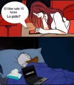 El Uber sale 15 lucas ,prros.jpg