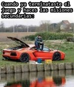Cuando terminas el game y haces las misiones secundarias.jpg