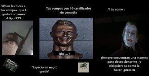 Le digo a mis compas que me gustan los RTS ,mis compas con 10 certificados en comedia completo...jpg