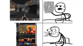 Correr DOOM en las papas ,ser como prros.jpg