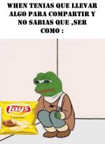 cuando tenias que llevar algo para compartir y no sabias que llevar v2.jpg