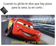 Cuando hay pizza para la cena ,ser como prros.jpeg
