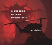 el que come carne en semana sta y el diablo.jpeg