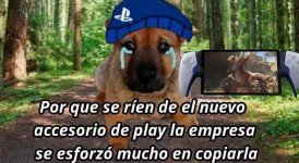 parece un ataque a la play y efectivamente lo es ,prros.jpg