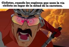 Ciclistas ,ser como prros.jpg