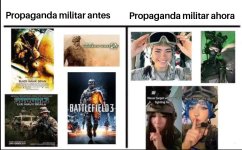 propaganda militar ser como ,prros.jpg