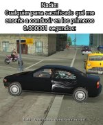 Cuando estas aprendiendo a manejar ,ser como prros.jpg