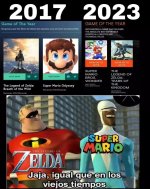 Mario Wonder y Zelda Totk 2023 ,prros.jpg
