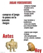 Jugar videojuegos v 2.1.1 ,antes vs ahora prros.jpg