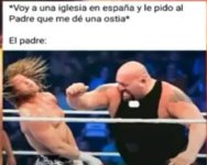 Cuando le pido al padre una ostia ,prros.jpg