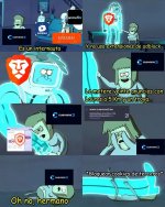 brave vs cuevana ,ser como prros.jpg