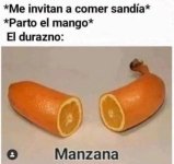 me invitan a comer sandía ,parto el mango ,el durazno y manzana xdxd.jpg