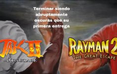 Con Jak tiene sentido, pero con Rayman... prros.jpg