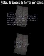 Notas de juegos de terror ,ser como prros.jpg