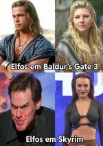 Elfos en baldur's gate 3 vs en Skyrim prros.jpg