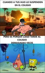 GTA sa Mimm v 1.1.4.jpeg x Suspendido del School x Llegar tarde demasiadas veces ,ser como p...jpeg