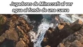Jugador de Maicra al ver agua en una cueva v2.jpg