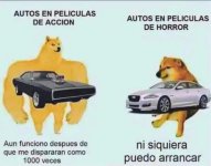 Coches en pelis de acción vs en peliculas de terror ,prros.jpg