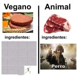 ingredientes ,ser como prros.jpg