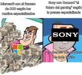 Microsoft con el peor año de COD x Sony con el concord prros.jpg