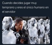 Cuando te conectas temprano y los bots ya armaron su sindicato... prros.jpg