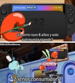 nintendo la hicimos + grande...consumidores en corto x toma mi dinero...prros.jpg