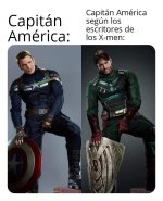 Capitán américa de los cómics según los que no han leído sus historias..prros.jpg