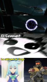 El Covenant equal x comillas Wait, what x signo d pregunta comillas ???? Aqua preparando el res...