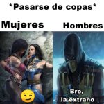 pasarse d copas ,ser como prros.jpg