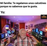Gracias por los calcetines familia, justo lo que quería... sarcasmo.jpg