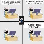 Así pasa cuando sucede... Estresado o desvelado, a veces ambas ????.jpg