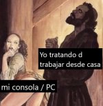 mi consola...x yo tratando d trabajar desde casa....jpg