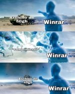 WinRAR comprimiendo como si fuera magia negra....jpg