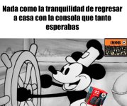 Nada como ese momento mágico en el que vas camino a casa con tu nueva consola….jpg