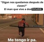 El que vive a 2 minutos y aún así dice que no se puede quedar.....jpg