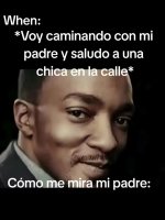 Cuando saludo a una chica y mi padre ya sospecha boda.....jpg
