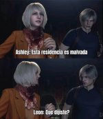 Ashley equal... Dije que ellos parecen 4 residentes malvados....jpg