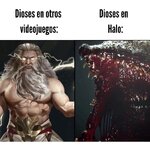 Mientras otros juegos te ponen a pelear con señores barbudos, en Halo el dios supremo es una m...jpg