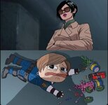 Ada conociendo a Leon por primera vez....jpg Ada conociendo a Leon por primera vez....jpg